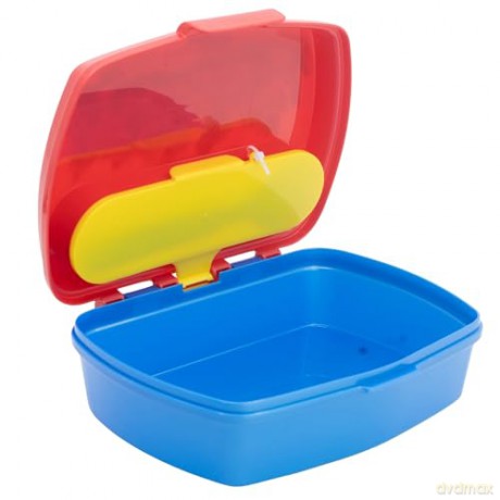 Stor Marvel Spiderman Moving Target Funny Sandwich Box With Cutlery 83509