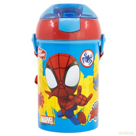 Stor Marvel Spidey Friends Pop Up Canteen 450ml 15069