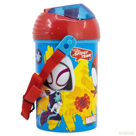 Stor Marvel Spidey Friends Pop Up Canteen 450ml 15069