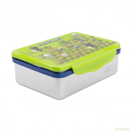 Stor Pudełko śniadaniowe Minecraft ze stali nierdzewnej 1100ml 40496