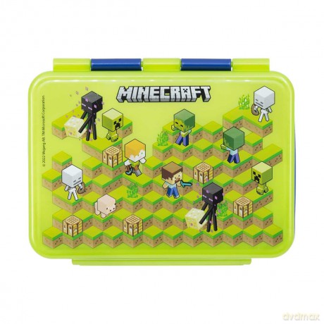 Stor Pudełko śniadaniowe Minecraft ze stali nierdzewnej 1100ml 40496