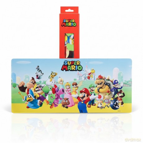 Stor Nintendo Super Mario XL Podkładka na biurko 80x35 cm 97358