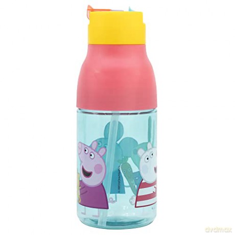 Stor Peppa Pig Core 2022 Double Opening Sipper Ecozen Bottle 420ml 52835