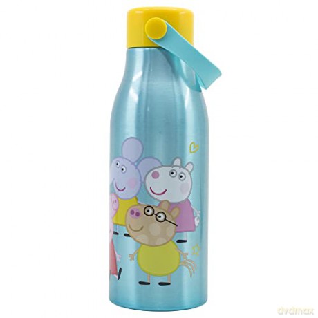 Stor Peppa Pig Core 2022 Flexi Handle Aluminium Bottle 760ml 13961