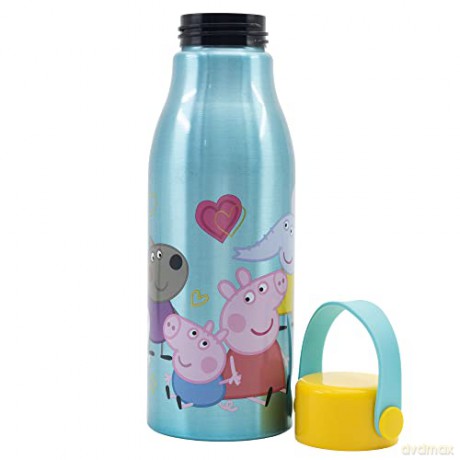 Stor Peppa Pig Core 2022 Flexi Handle Aluminium Bottle 760ml 13961