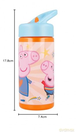 Stor Peppa Pig Kindness Counts Playground Sipper Bottle 410ml 41231