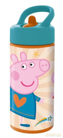 Stor Peppa Pig Kindness Counts Playground Sipper Bottle 410ml 41231