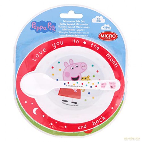 Stor Peppa Pig Little One Toddler 2 Pcs Micro Set 13478