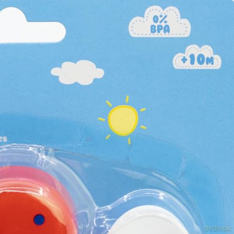 Stor Peppa Pig Little One Toddler 2 Pcs PP Traveling Spoons 13466