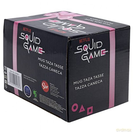 Stor Squid Game Young Adult Globe Kubek 385ml