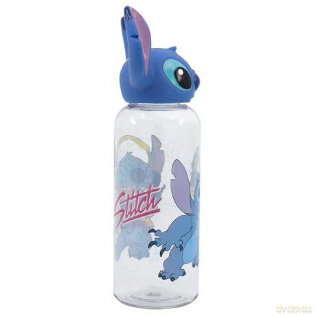 Stor Stitch Flowers 3D Figurine Bottle 560ml 74860
