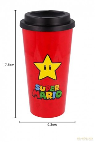Stor Super Mario Large Coffee Tumbler 520ml 01379