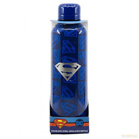 Stor Superman Symbol Young Adult Insulated Stainless Steel Bottle 85664