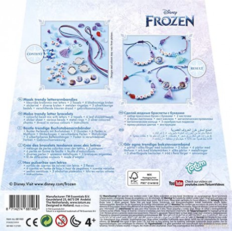 Totum Disney Frozen Letter Bracelets TT681460