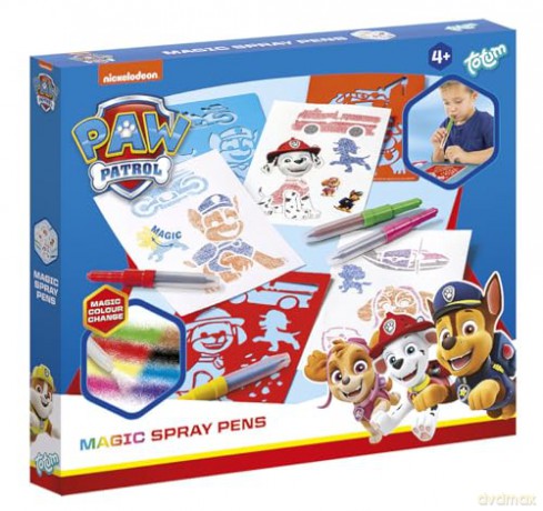 Totum Psi Patrol – flamastry dmuchane (Magic Spray Pens) TT720916