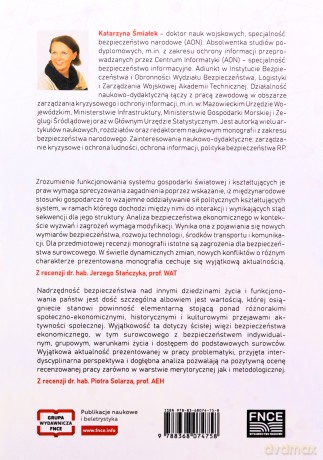 Bezpieczeństwo surowcowe we współczesnych realiach międzynarodowych - Katarzyna Śmiałek [KSIĄŻKA]