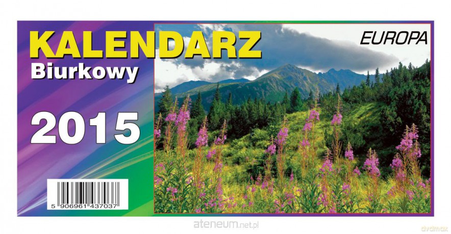 Kalendarz 2015 Biurkowy Europa BESKIDY