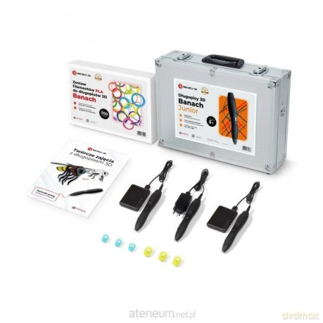 Długopisy 3D Banach Junior + filament + pak. edu