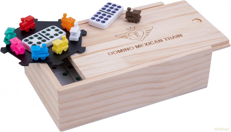 Domino Double Maxican Train w skrzyni [GRA]