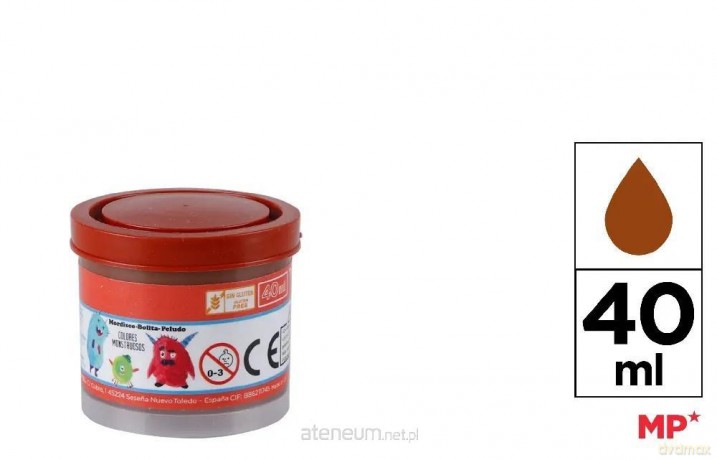 Gwasz płynny brązowy 40ml (6szt)