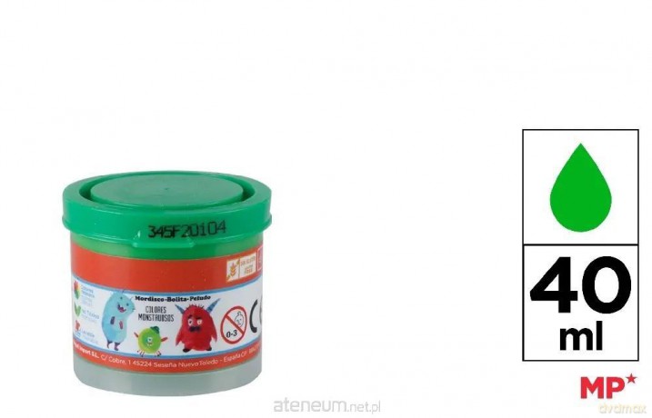 Gwasz płynny jasnozielony 40ml (6szt)