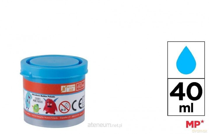 Gwasz płynny niebieski 40ml (6szt)
