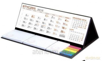 Kalendarz 2015 Biurkowy z notesem 3 CRUX