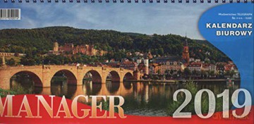 Kalendarz 2019 Biurowy Manager TELEGRAPH