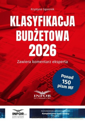 Klasyfikacja Budżetowa 2026 - Krystyna Gąsiorek [KSIĄŻKA]