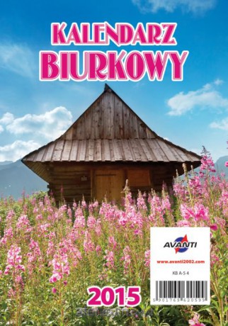 Kalendarz 2015 KBA5 Biurkowy A5 AVANTI