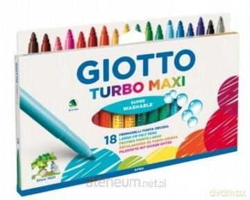 Markery Turbo Maxi 18 kolorów