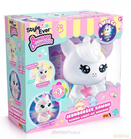 Świecące dekorożce DIY Jednorożec kawaii