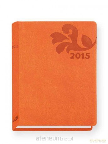 Kalendarz 2015 Kieszonkowy - B7 PRINT pomarańczowy