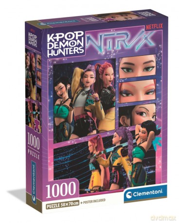 CLEMENTONI 1000 el. K-Pop Demon Hunters [PUZZLE]