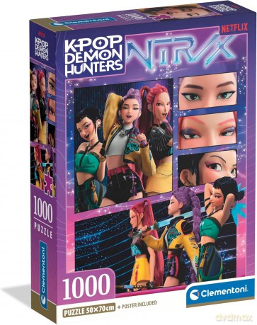 CLEMENTONI 1000 el. K-Pop Demon Hunters [PUZZLE]