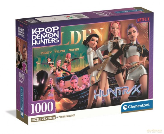 CLEMENTONI 1000 el. K-Pop Demon Hunters [PUZZLE]