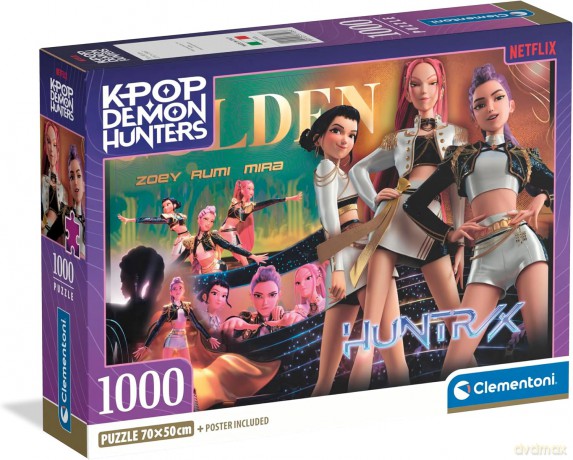 CLEMENTONI 1000 el. K-Pop Demon Hunters [PUZZLE]