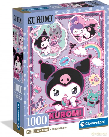 CLEMENTONI 1000 el. Kuromi [PUZZLE]