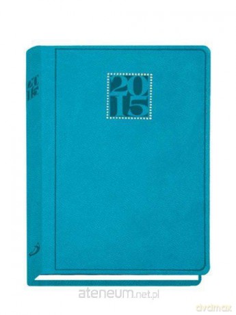 Kalendarz 2015 Kieszonkowy - B7 PRINT turkusowy