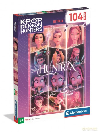 CLEMENTONI 104 el. K-Pop Demon Hunters [PUZZLE]