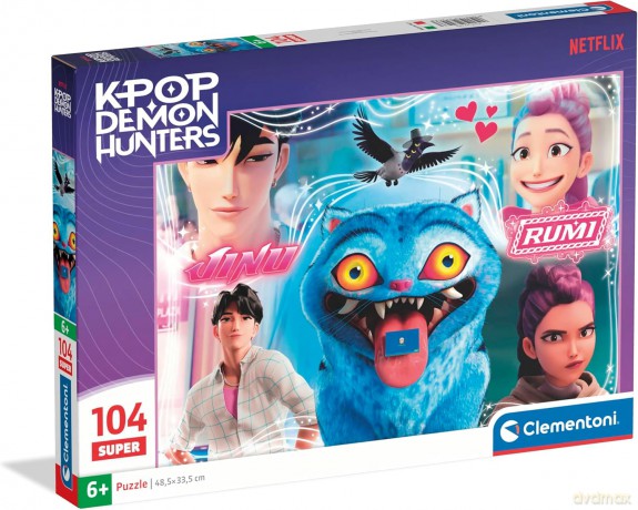 CLEMENTONI 104 el. K-Pop Demon Hunters [PUZZLE]
