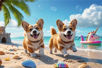 TREFL 30 el. Dzień z Corgim [PUZZLE]