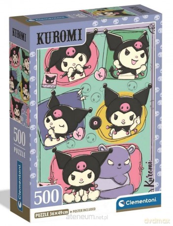 CLEMENTONI 500 el. Kuromi [PUZZLE]
