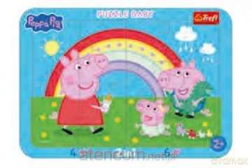 TREFL Puzzle ramkowe Baby - Mała Peppa [PUZZLE]