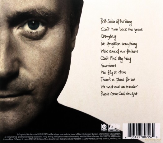 Phil Collins: Both Sides [CD]