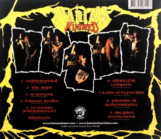 Pariah: The Kindred [CD]