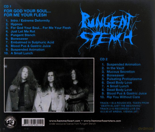 Pungent Stench: For God Your Soul For Me Your Flesh [2CD]