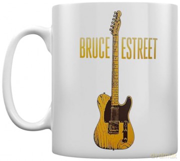 Bruce Springsteen: Bruce Springsteen (Guitar) White Pod Kubek