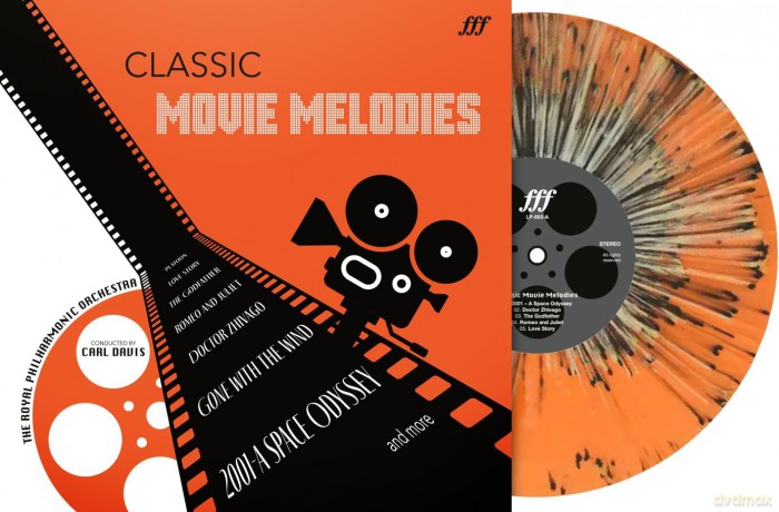 Classic Movie Melodies (The Godfather. Gone With The Wind. Dr. Zhivago Etc.) (Orange Splatter) [Winyl]
