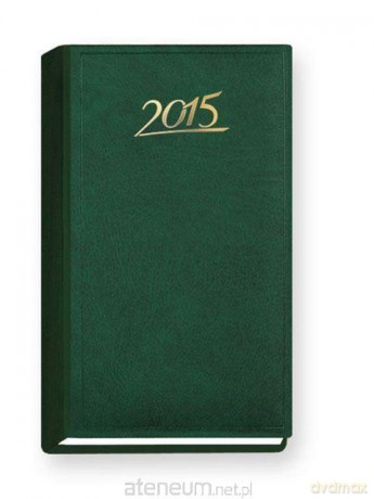 Kalendarz 2015 Kieszonkowy - TYG. STANDARD zielony